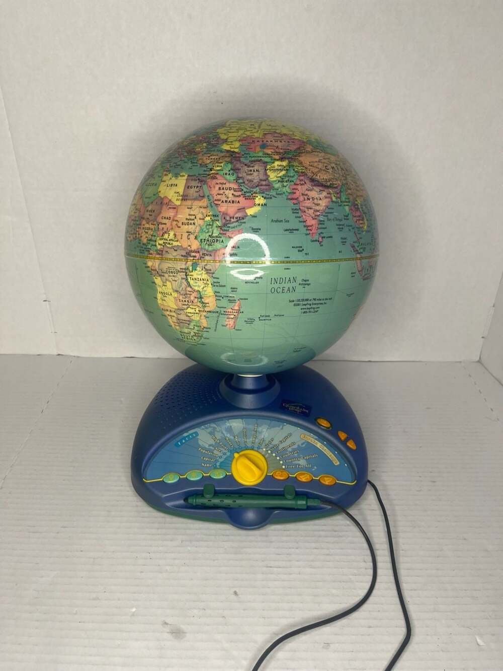 (Fully Works) LeapFrog Quantum Leap Interactive Educational Globe